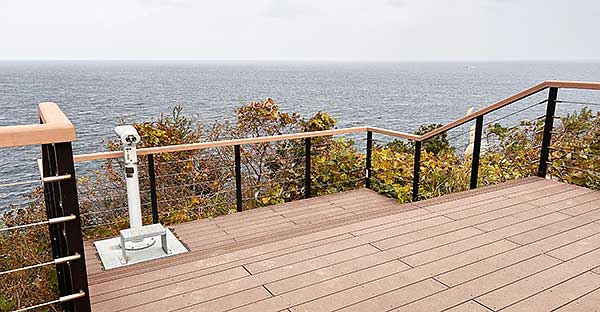 美保関灯台 展望台